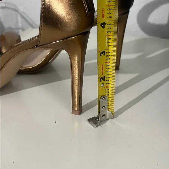 Steve Madden Women's Partay Heeled Stiletto Bronze Color Size 8.5 - Picture 10 of 11